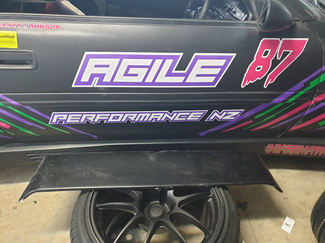 A70 supra Rear Hatch Shade/Spoiler – Agile Performance NZ